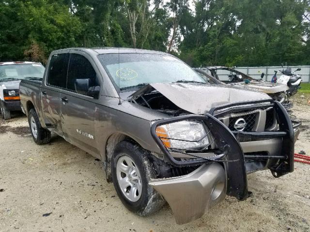 1N6BA07A66N557864 - 2006 NISSAN TITAN GRAY photo 1