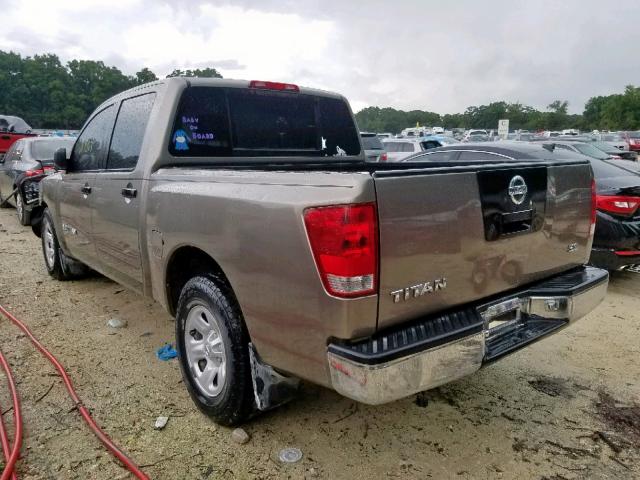 1N6BA07A66N557864 - 2006 NISSAN TITAN GRAY photo 3