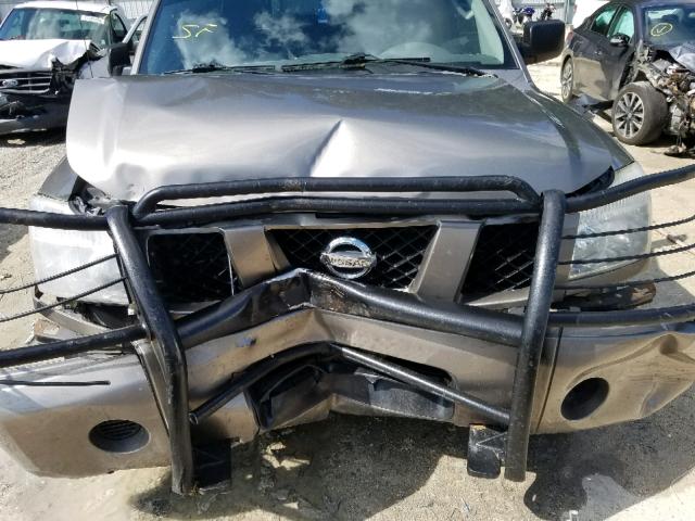 1N6BA07A66N557864 - 2006 NISSAN TITAN GRAY photo 7