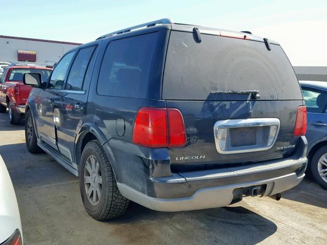 5LMFU28R24LJ01728 - 2004 LINCOLN NAVIGATOR BLACK photo 3