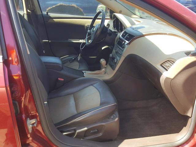 1G1ZK57B89F161446 - 2009 CHEVROLET MALIBU LTZ წითელი ფოტო 5