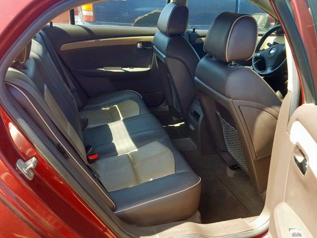 1G1ZK57B89F161446 - 2009 CHEVROLET MALIBU LTZ წითელი ფოტო 6