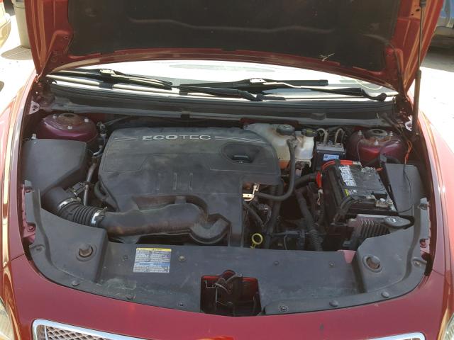 1G1ZK57B89F161446 - 2009 CHEVROLET MALIBU LTZ წითელი ფოტო 7