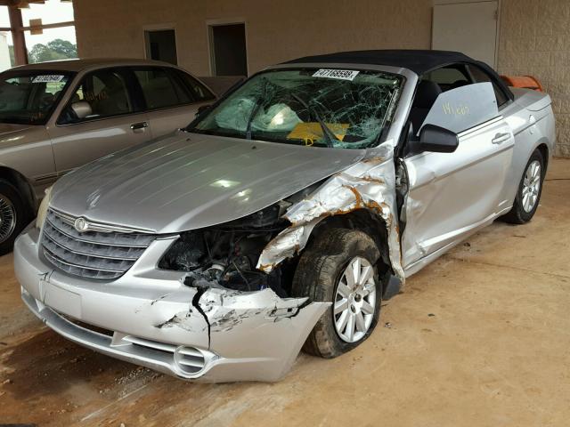 1C3LC45B99N515329 - 2009 CHRYSLER SEBRING LX SILVER photo 2