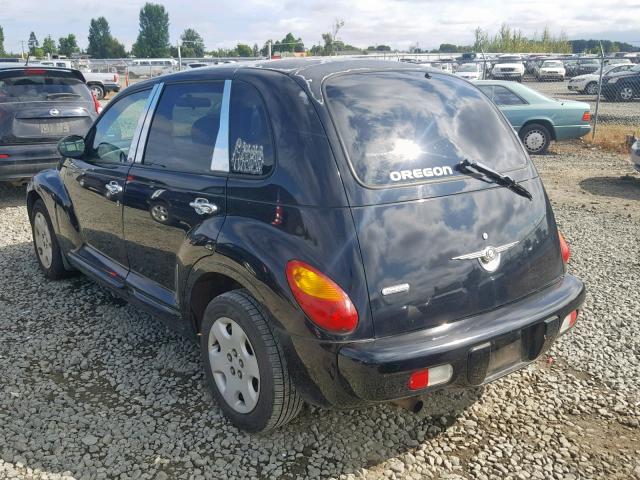 3C4FY48B84T295096 - 2004 CHRYSLER PT CRUISER BLACK photo 3