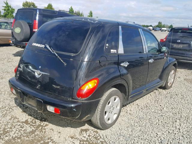 3C4FY48B84T295096 - 2004 CHRYSLER PT CRUISER BLACK photo 4