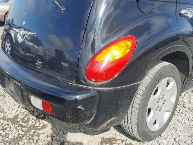 3C4FY48B84T295096 - 2004 CHRYSLER PT CRUISER BLACK photo 9