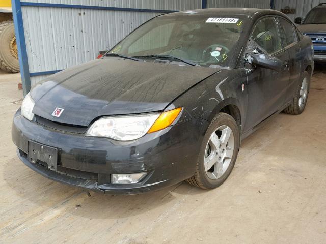 1G8AW18B97Z149392 - 2007 SATURN ION LEVEL BLACK photo 2
