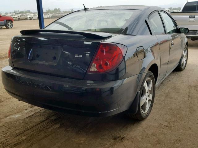 1G8AW18B97Z149392 - 2007 SATURN ION LEVEL BLACK photo 4