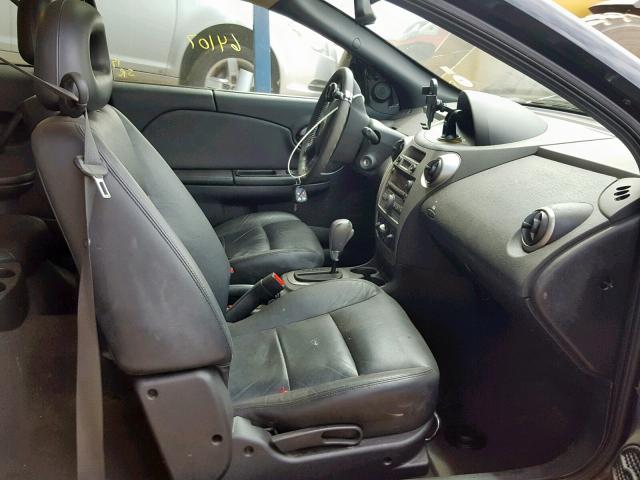 1G8AW18B97Z149392 - 2007 SATURN ION LEVEL BLACK photo 5