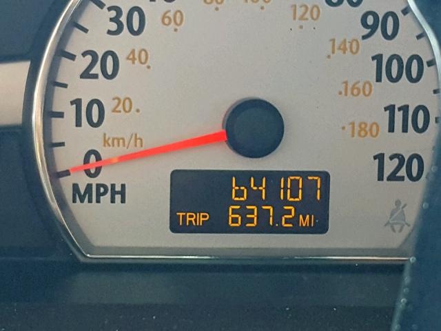 1G8AW18B97Z149392 - 2007 SATURN ION LEVEL BLACK photo 8