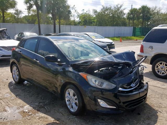 KMHD35LE0DU023592 - 2013 HYUNDAI ELANTRA GT BLACK photo 1