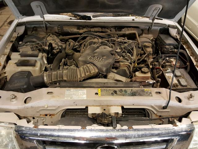 4F4ZR47E64TM12621 - 2004 MAZDA B4000 CAB SILVER photo 7