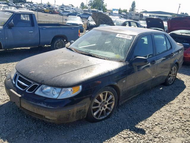 YS3EH45G823033155 - 2002 SAAB 9-5 AERO BLACK photo 2