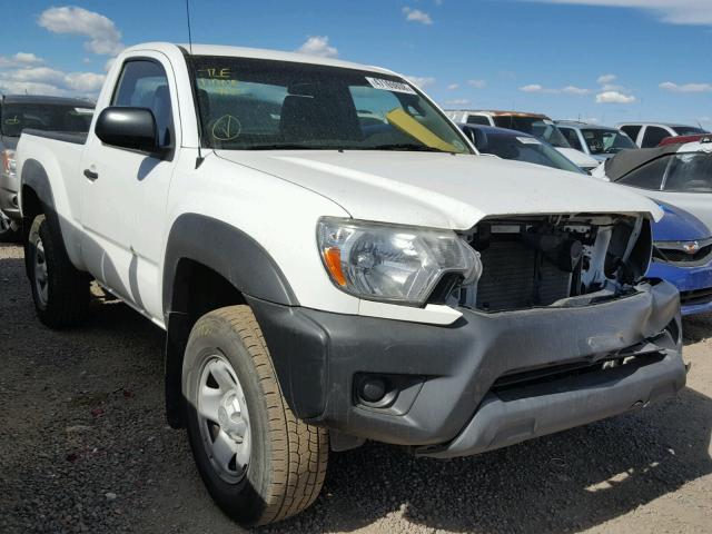 5TFPX4EN0EX021788 - 2014 TOYOTA TACOMA WHITE photo 1