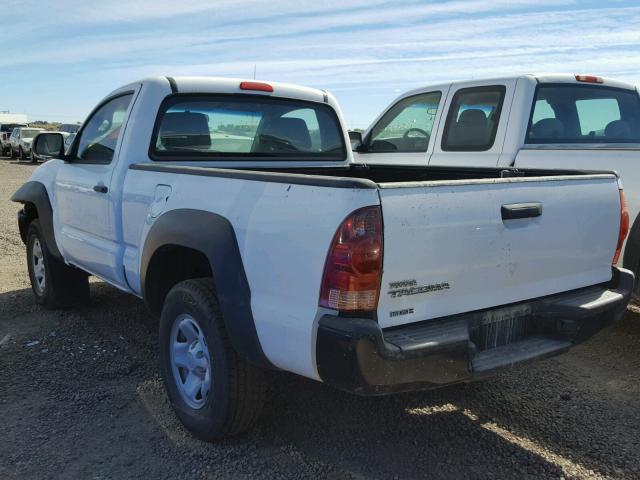 5TFPX4EN0EX021788 - 2014 TOYOTA TACOMA WHITE photo 3