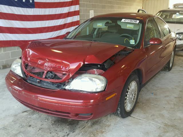 1MEFM50U13A610579 - 2003 MERCURY SABLE GS RED photo 2