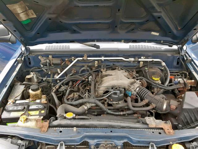 5N1ED28Y32C521923 - 2002 NISSAN XTERRA XE BLUE photo 7