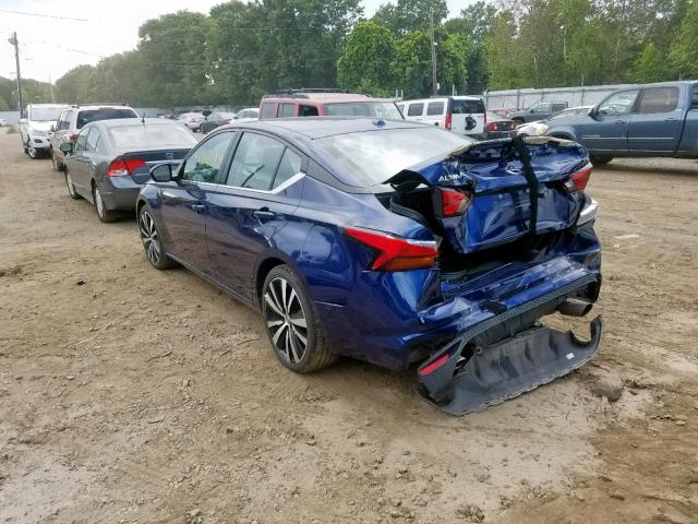 1N4BL4CV5KC177066 - 2019 NISSAN ALTIMA SR BLUE photo 3