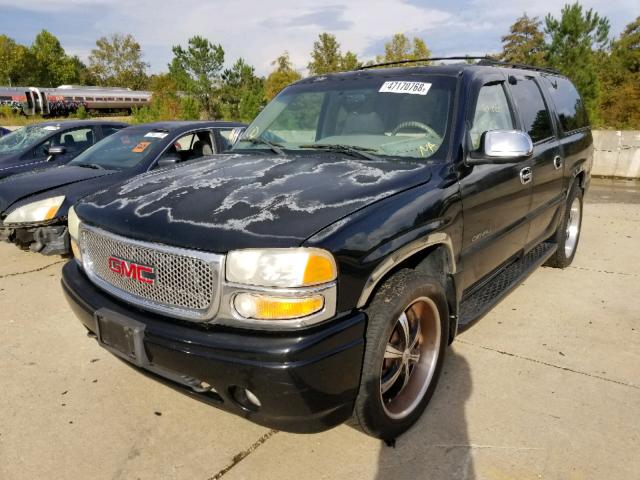 1GKFK66U11J203710 - 2001 GMC DENALI XL BLACK photo 2