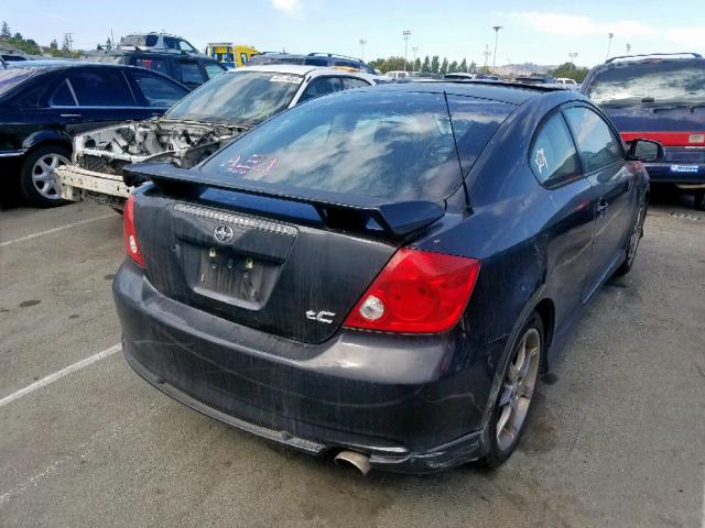 JTKDE177X60125049 - 2006 TOYOTA SCION TC გრაფიტი ფოტო 4