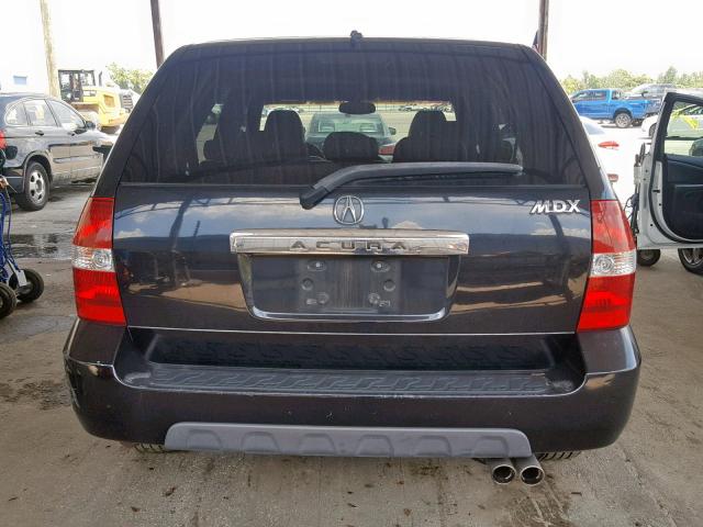 2HNYD18203H527145 - 2003 ACURA MDX BLACK photo 10