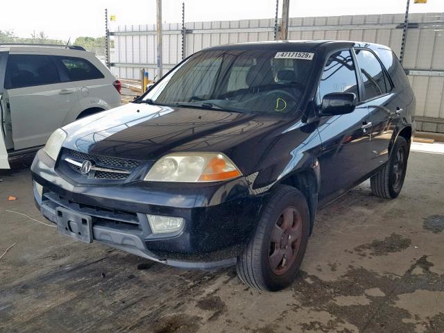 2HNYD18203H527145 - 2003 ACURA MDX BLACK photo 2