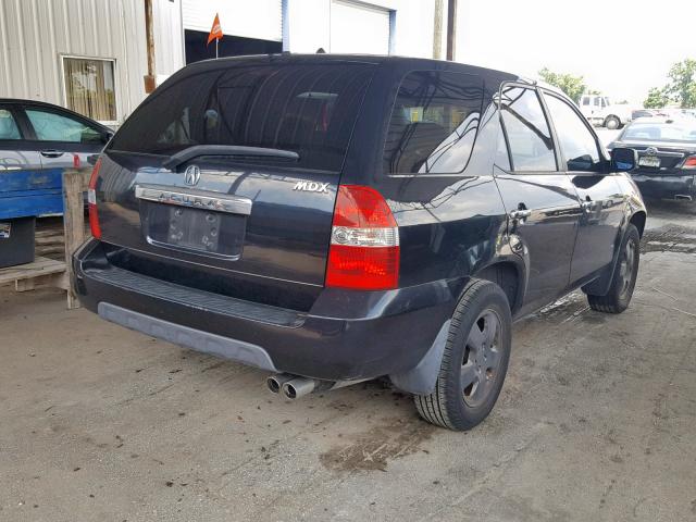 2HNYD18203H527145 - 2003 ACURA MDX BLACK photo 4