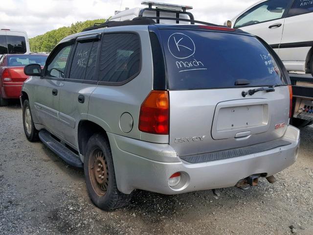 1GKDT13S152348112 - 2005 GMC ENVOY SILVER photo 3