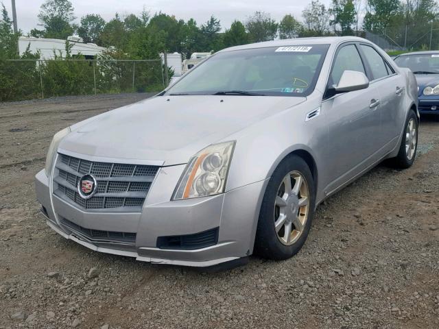 1G6DT57V980152834 - 2008 CADILLAC CTS HI FEA SILVER photo 2