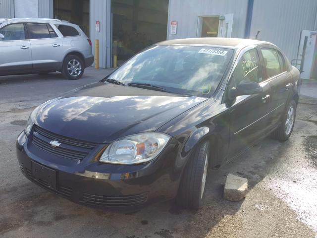 1G1AF5F58A7220619 - 2010 CHEVROLET COBALT 2LT BLACK photo 2