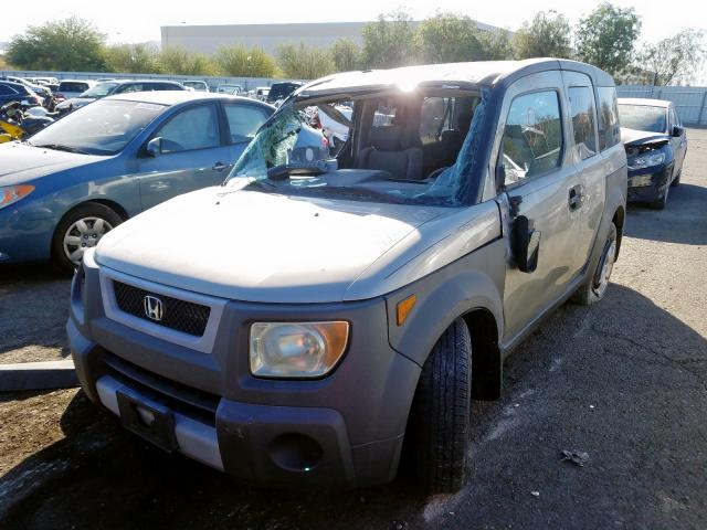 5J6YH285X3L041420 - 2003 HONDA ELEMENT EX TAN photo 2