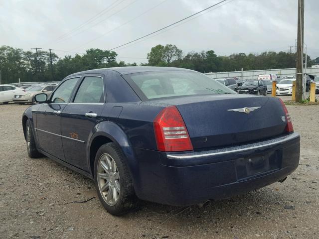 2C3KA63H76H134975 - 2006 CHRYSLER 300C BLUE photo 3