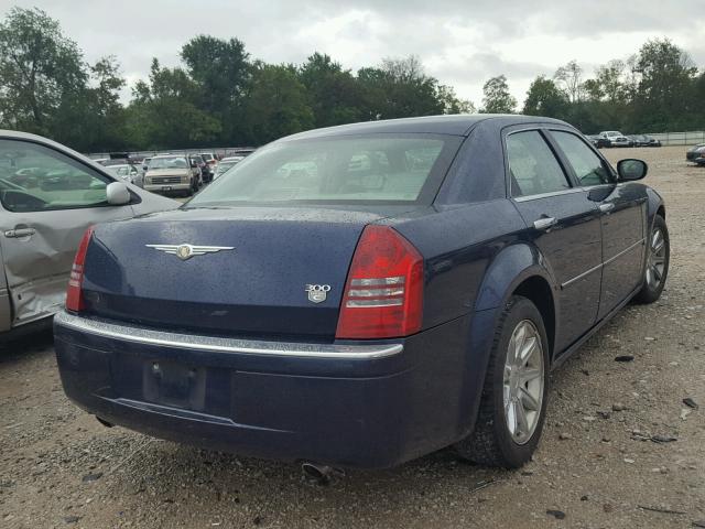 2C3KA63H76H134975 - 2006 CHRYSLER 300C BLUE photo 4