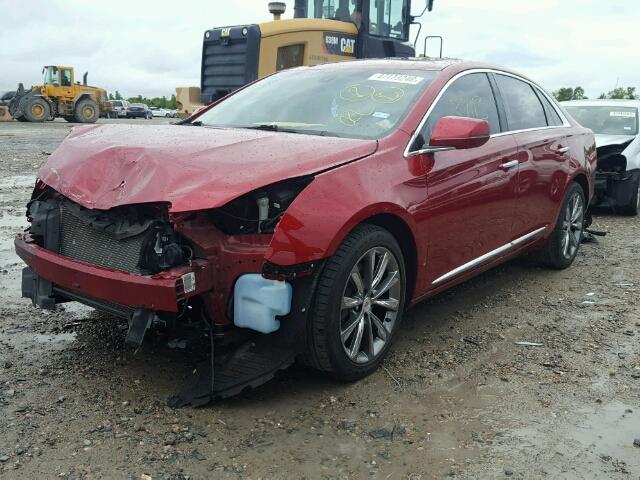 2G61N5S31D9151566 - 2013 CADILLAC XTS RED photo 2