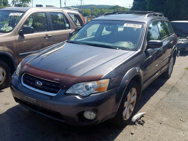 4S4BP62C577304016 - 2007 SUBARU OUTBACK OU CHARCOAL photo 2