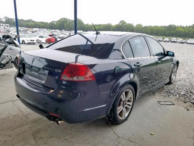 6G2ER57708L130003 - 2008 PONTIAC G8 BLACK photo 4