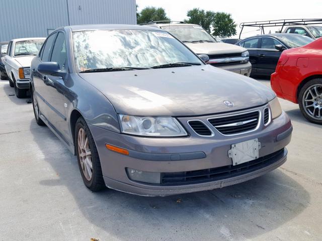 YS3FD49Y151021755 - 2005 SAAB 9-3 ARC GRAY photo 1