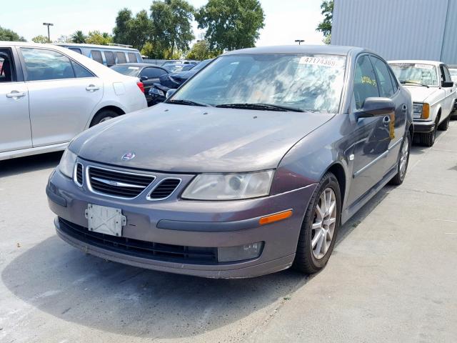 YS3FD49Y151021755 - 2005 SAAB 9-3 ARC GRAY photo 2