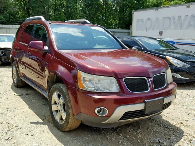 2CKDL63FX76238606 - 2007 PONTIAC TORRENT BURGUNDY photo 1