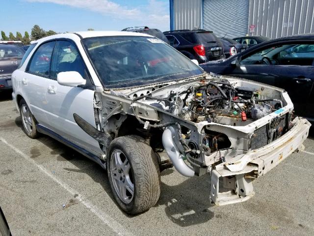 JF1GG29652G835542 - 2002 SUBARU IMPREZA WR WHITE photo 1