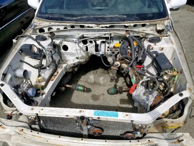 JF1GG29652G835542 - 2002 SUBARU IMPREZA WR WHITE photo 7