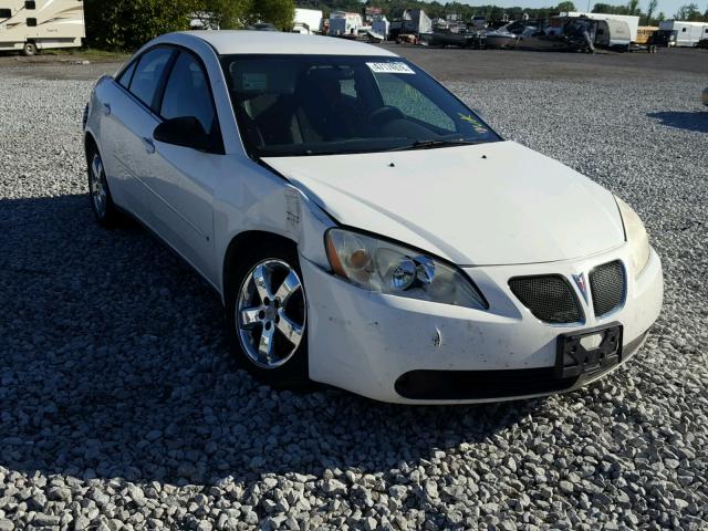 1G2ZH58N174254482 - 2007 PONTIAC G6 GT WHITE photo 1