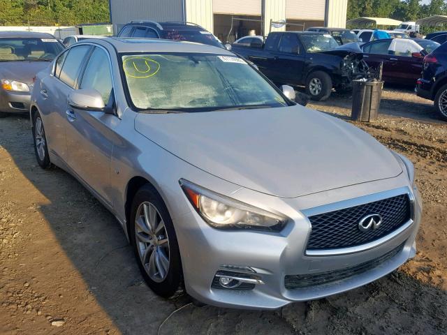 JN1BV7AP1FM340115 - 2015 INFINITI Q50 BASE SILVER photo 1