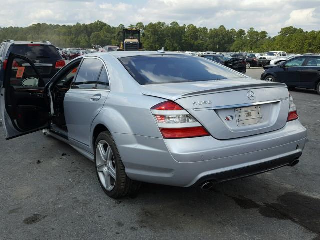 WDDNG71X79A282589 - 2009 MERCEDES-BENZ S 550 SILVER photo 3