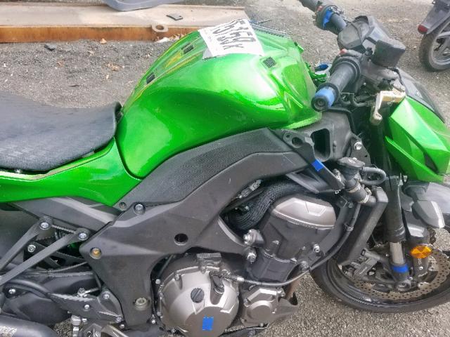 JKAZRCG19FA005983 - 2015 KAWASAKI ZR1000 G GREEN photo 5