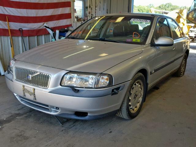 YV1TS94DXY1068959 - 2000 VOLVO S80 SILVER photo 2