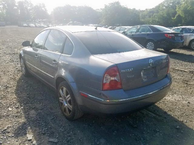 WVWRU63BX5E060048 - 2005 VOLKSWAGEN PASSAT GLX 灰色 照片 3
