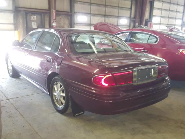 1G4HP52K644134578 - 2004 BUICK LESABRE CU MAROON photo 3