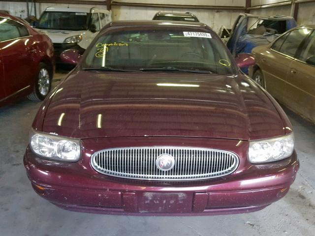 1G4HP52K644134578 - 2004 BUICK LESABRE CU MAROON photo 9